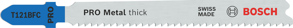 Bosch Professional Metal thick T121BFC Jigsaw Blade 92mm 3 pcs 2608655109