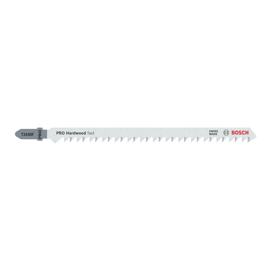Bosch Professional Hardwood fast T344DF Jigsaw Blade 152mm 25 pcs 2608655116