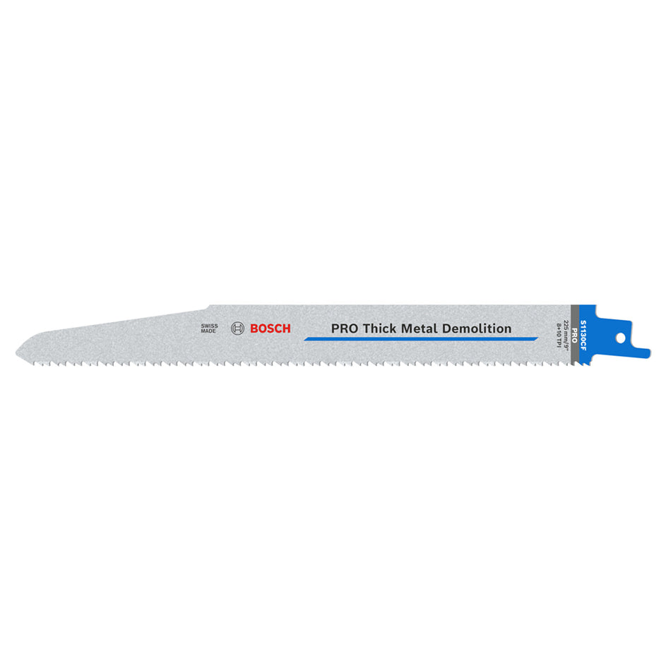 Bosch Professional Thick Metal Demolition S1130CF Blade 1.6x22x225mm 25 pcs 2608657932
