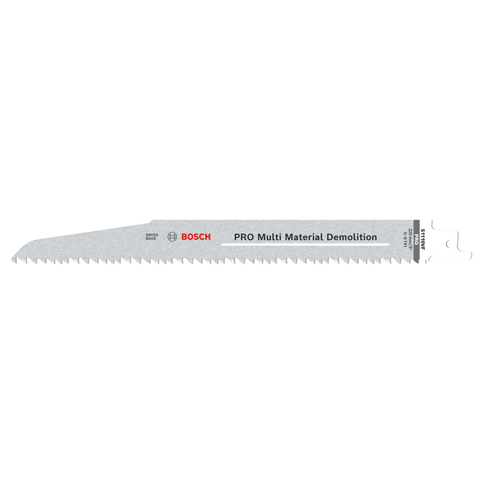 Bosch Professional Multi Material Demolition S1110VF Blade 1.6x22x225mm 2 pcs 2608659004