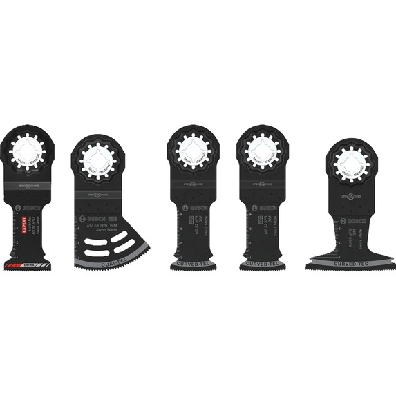 Bosch Electrician and Drywall Blade Set. 5 pcs 2608669095