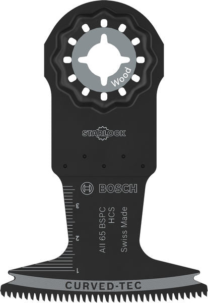 Bosch Wood Cutting Blade AII 65 BSPC Starlock 65 x 40 mm 5 pcs 2608669259