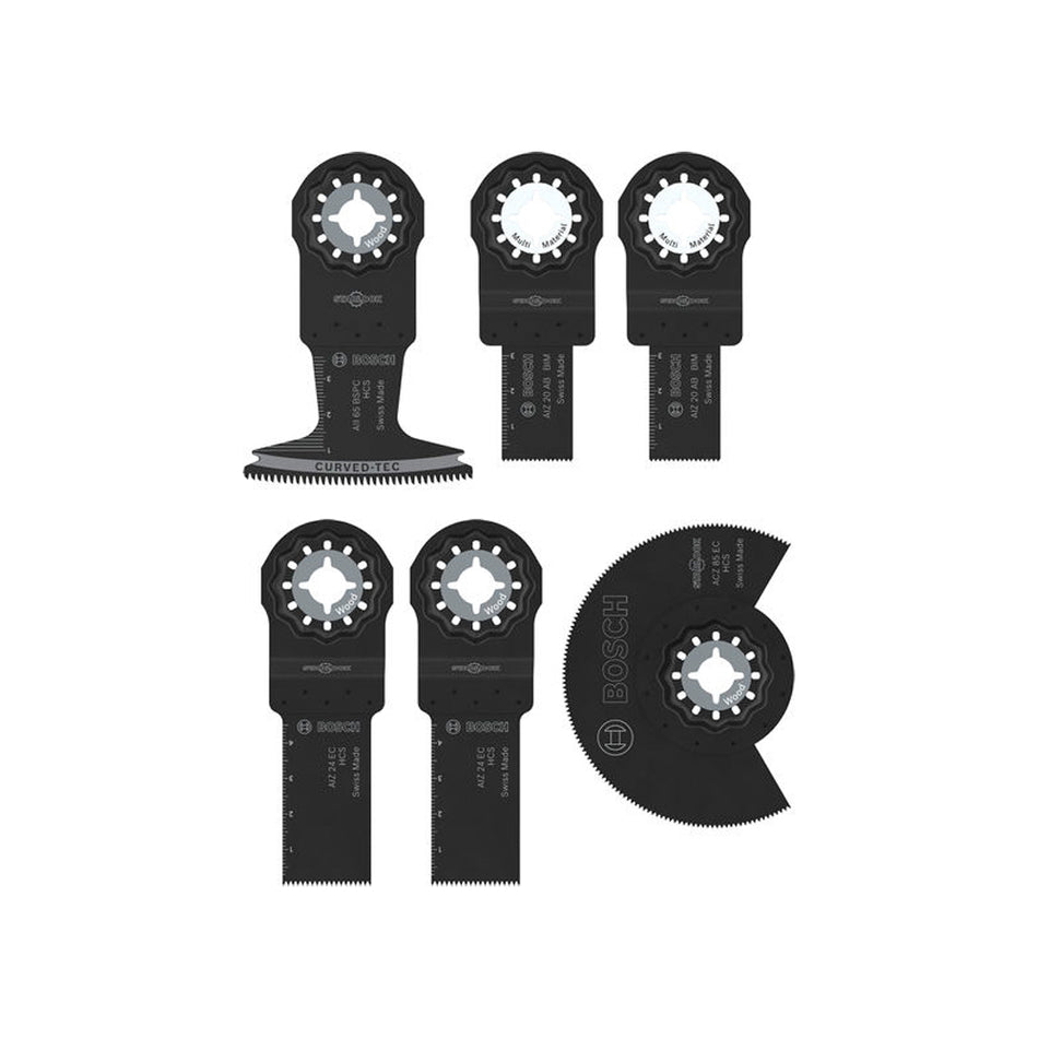 Bosch Professional Wood & Soft Metal Multitool Blade Set 2608669334/2608664677