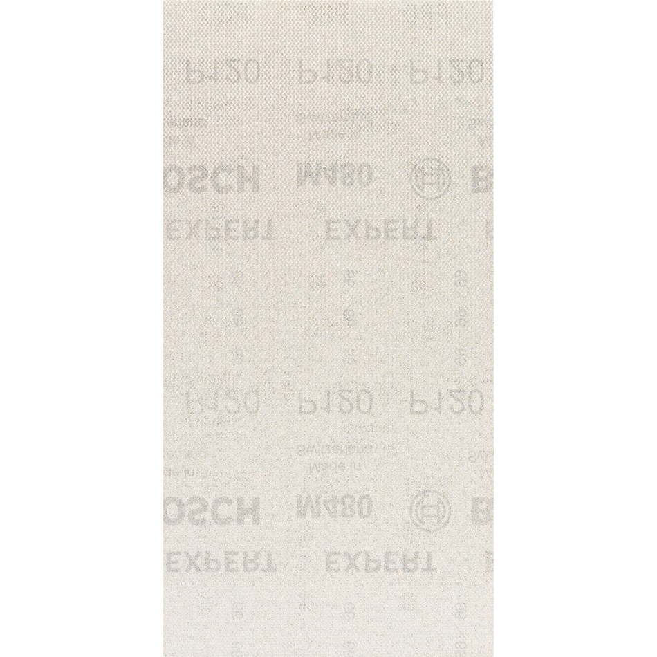 Bosch EXPERT M480 Sanding Net for Orbital Sanders 115 x 230 mm. G 120. 50 pc 2608900772