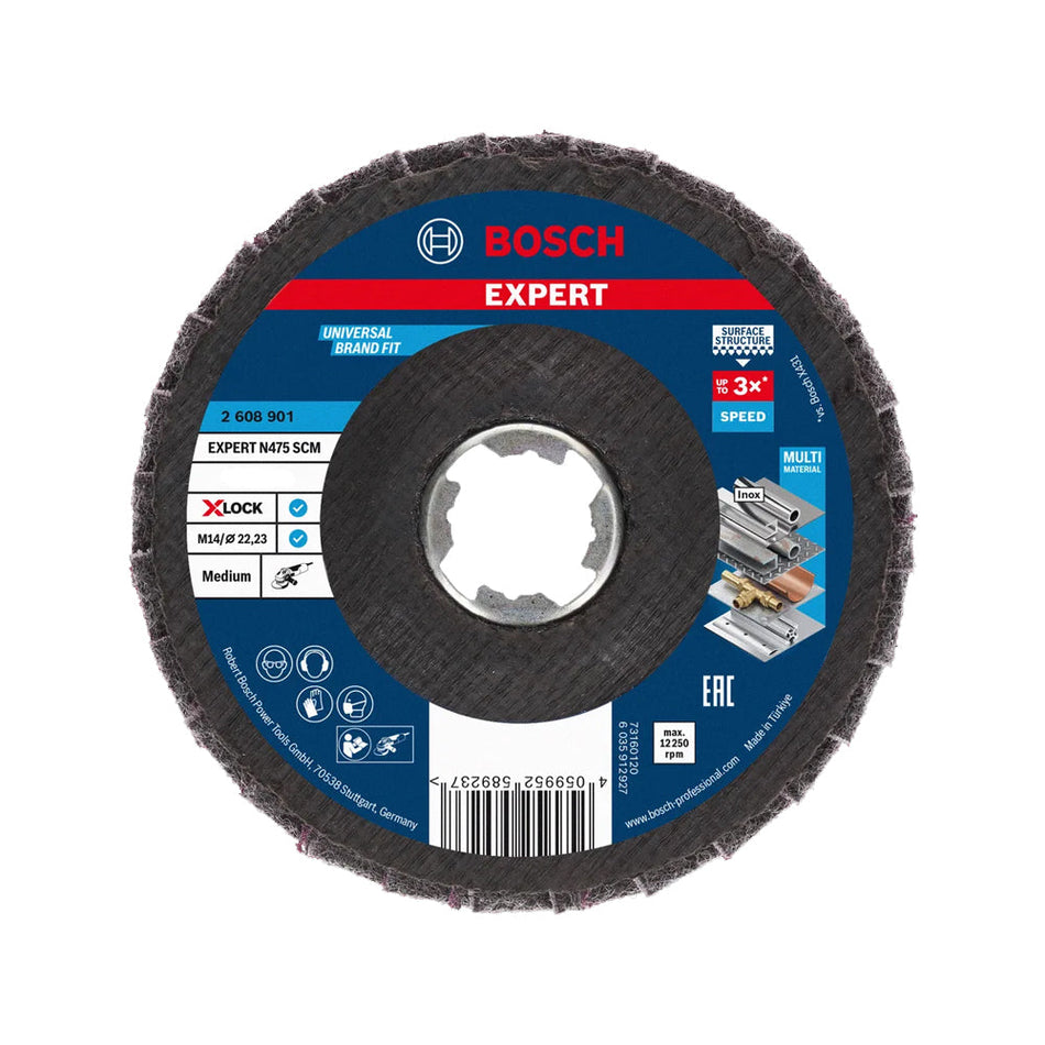 Bosch EXPERT 115MM N475 SCM X-LOCK Disc Very Fine 2608901472