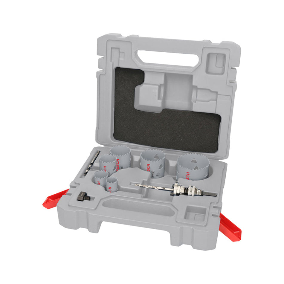 Bosch PRO Multi Material Q-Lock Hole Saw Set 15 PCE 2608901548