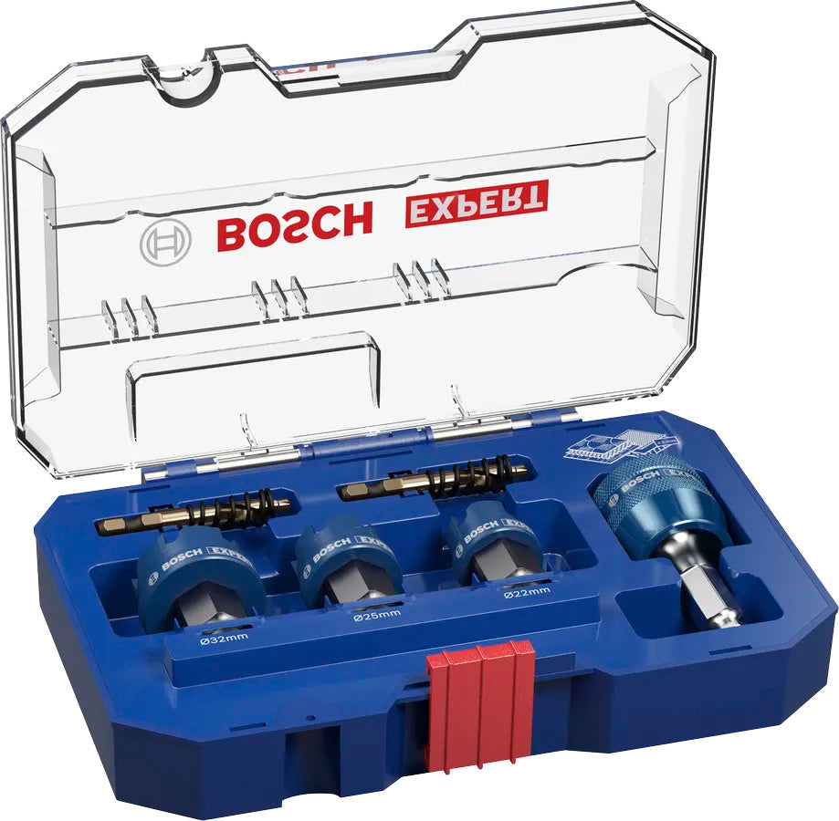 Bosch EXPERT Sheet Metal Power Change Plus Hole Saw Set, 22; 25; 32 x 5 mm, 6 pcs 2608901963