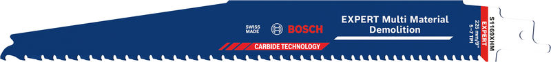 Bosch EXPERT Multi Material Demolition S1169XHM Blade 3 Pcs 2608902342