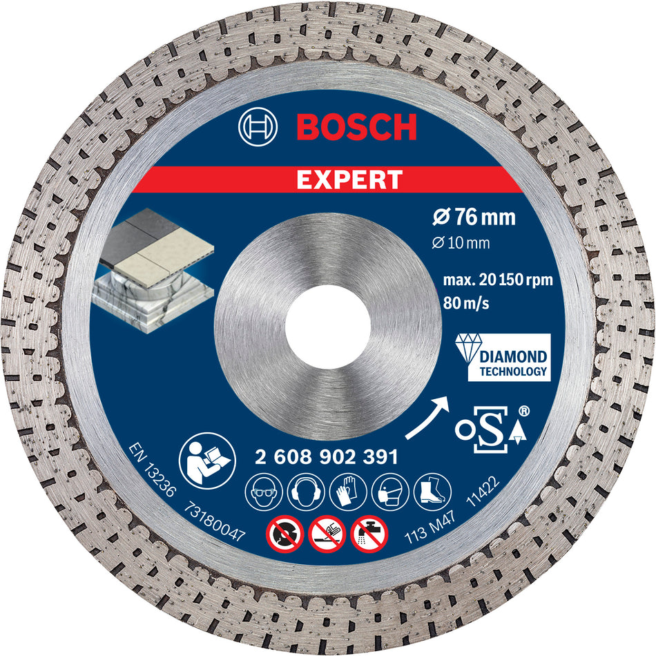 Bosch Diamond Cutting Blade EXPERT HardCeramic 2608902391