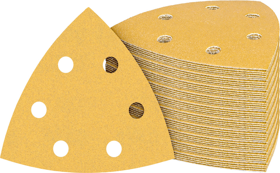 Bosch EXPERT C470 Sandpaper Set for Delta Sanders, 93 x 93 mm, G10 x 60/10 x 80/10 x 120/10 x 180/10 x 240, 50 pcs 2608902515