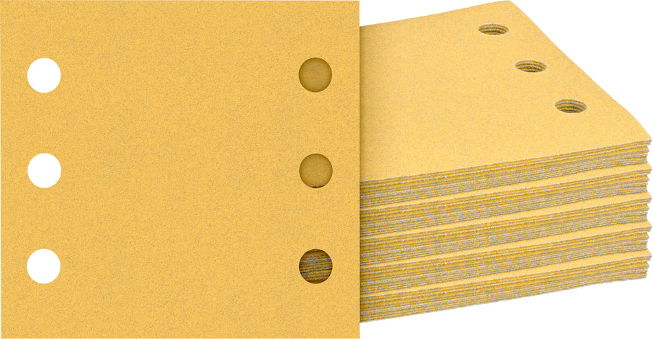 Bosch EXPERT C470 Sandpaper Set, 115 x 107 mm, G10 x 60/10 x 80/10 x 120/10 x 180/10 x 240, 50 pcs 2608902517