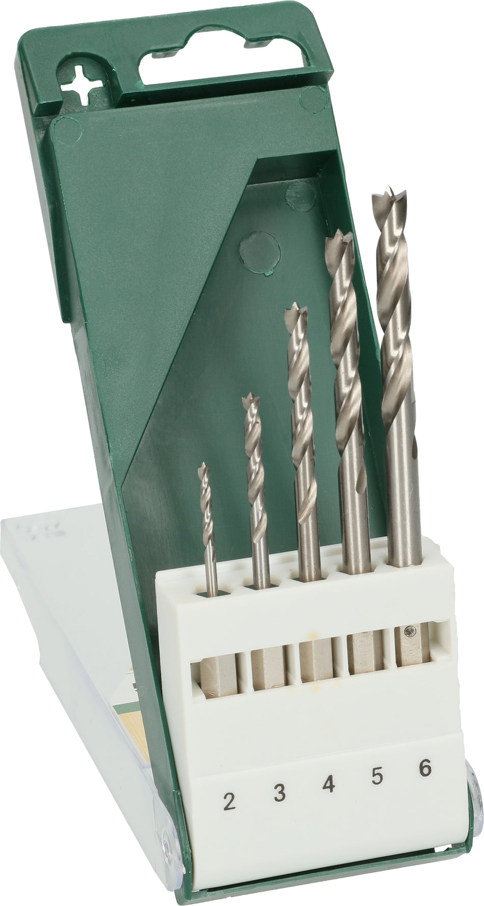 Bosch DIY 5-piece wood drill bit set with hex shank 2.0; 3.0; 4.0; 5.0; 6.0 mm 2609255326