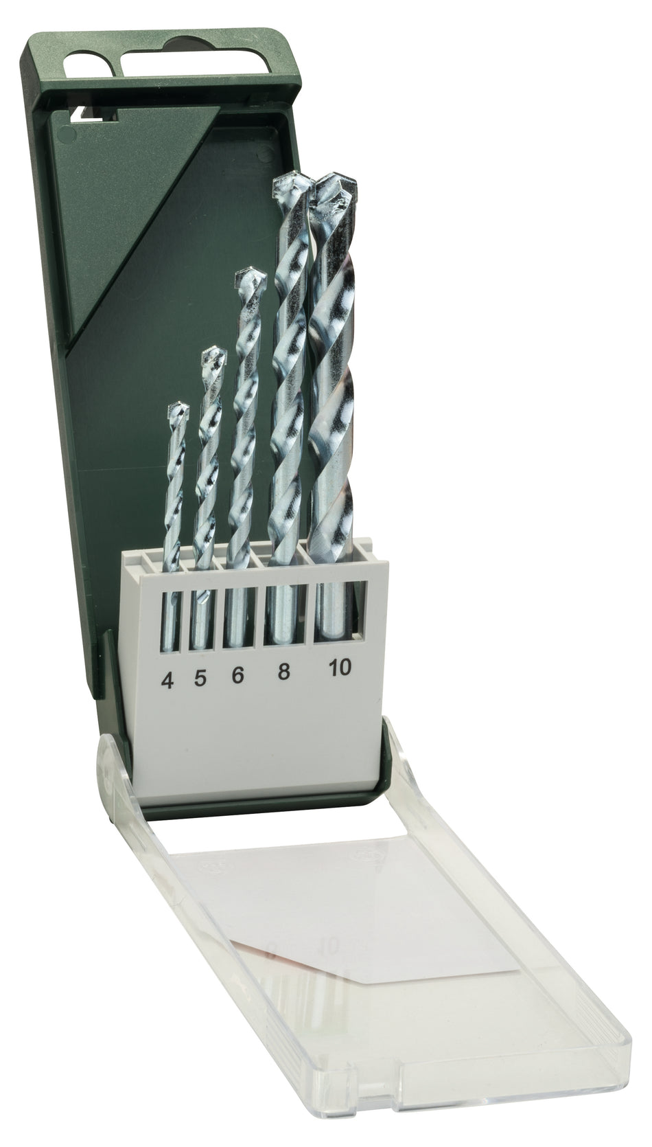 Bosch DIY 5-piece masonry drill bit set 4.0 x 75; 5.0 x 85; 6.0 x 100; 8.0 x 120; 10.0 x 120 2609255460