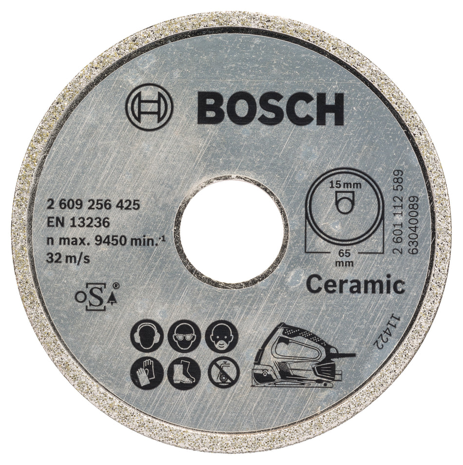 Bosch DIY Diamond Saw Blade 65x15mm 2609256425