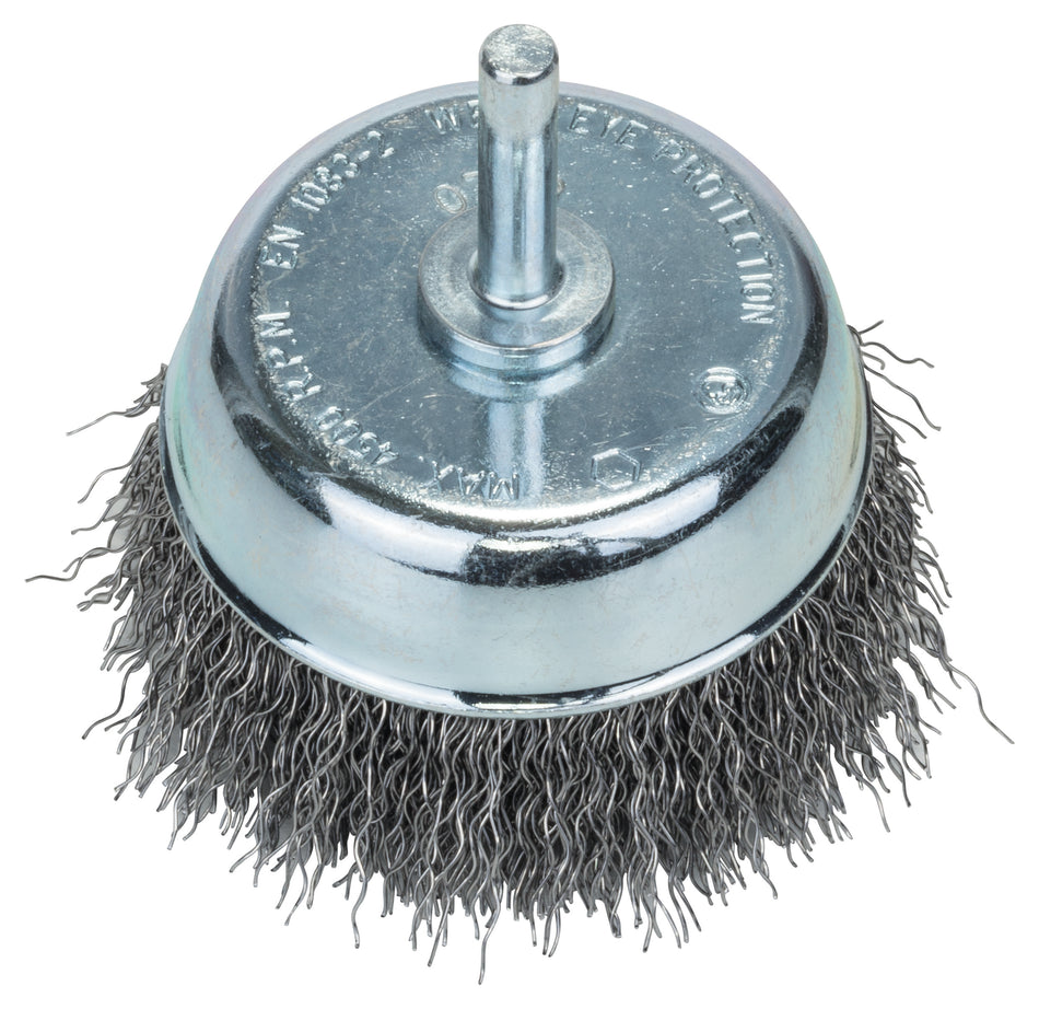 Bosch DIY Wire cup brushes for drills Crimped wire, 70 mm Diameter = 70 mm 2609256517