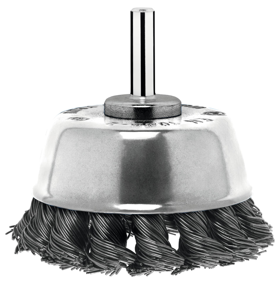 Bosch DIY Wire cup brush for drills Knotted wire, 65 mm Diameter = 65 mm 2609256521