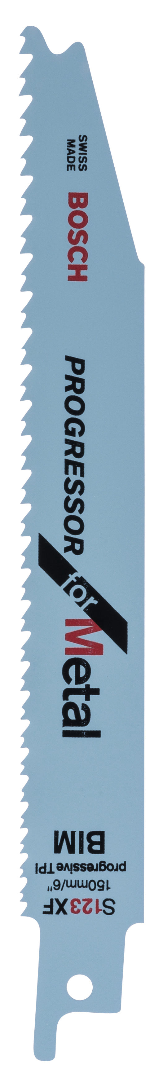 Bosch DIY Reciprocating saw blade, bi-metal, S 123 XF Progressor for Metal 2609256710