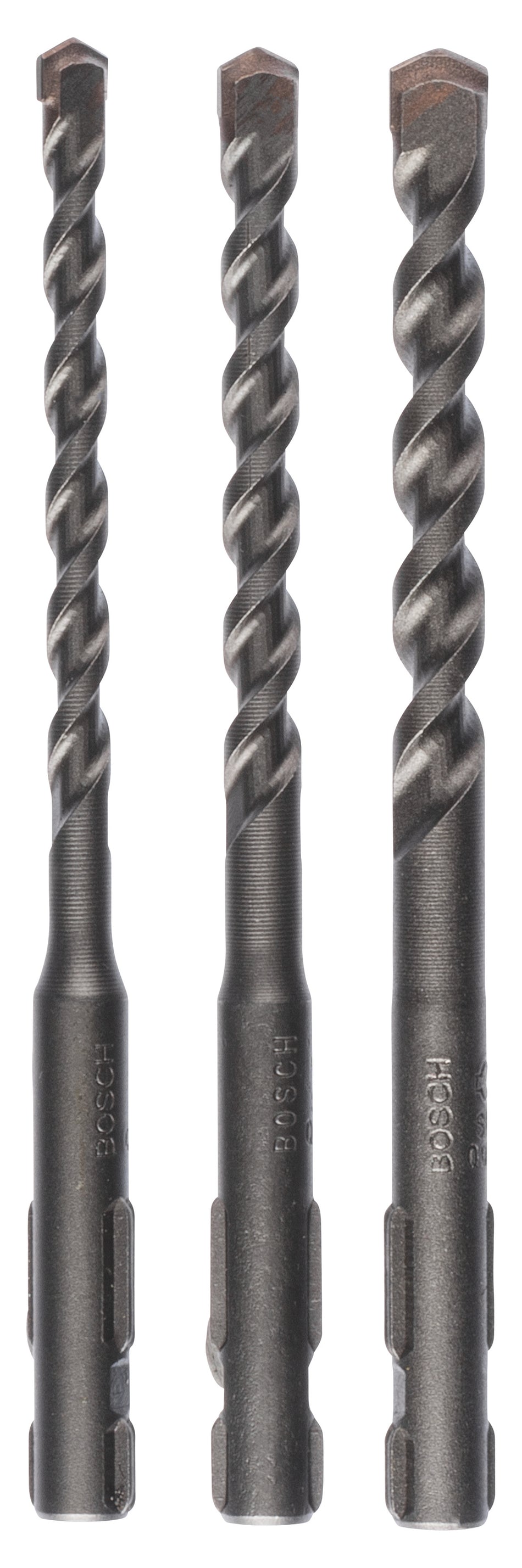 Bosch DIY 3-piece concrete drill bit set SDS quick 5.5x100; 6.0x100; 7.0x100 2609256909