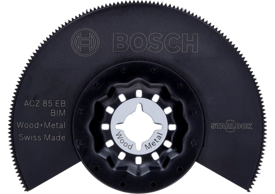 Bosch DIY Starlock BIM segment saw blade ACZ 85 EB Wood and Metal 85 mm 2609256943