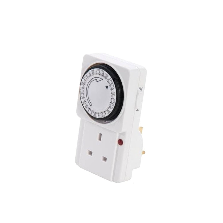 Silverline Plug-In 24h Mechanical Timer 438242