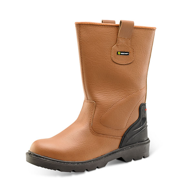 Beeswift Premium Rigger Boot Tan Size 11 CF811