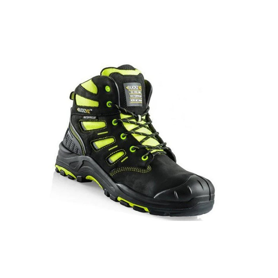 Buckler BVIZ2BKYL Hi-Vis Black/Yellow Boot Size 9/43