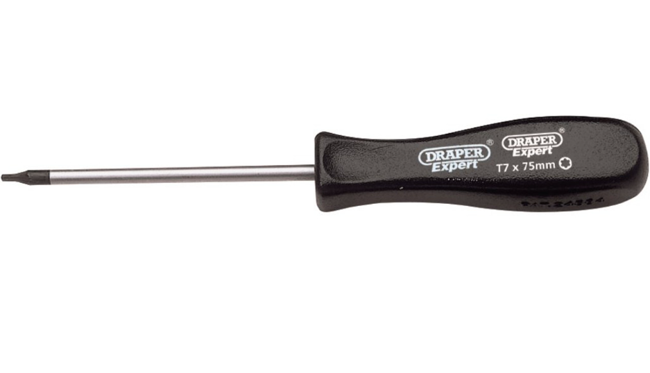 Draper Expert 19550 TX-STAR Mechanics Screwdriver, T7 x 75mm