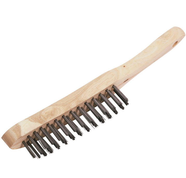 Draper Wire Scratch Brush 4 Rows 290MM 31570