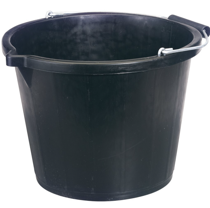 Draper Black Bucket 14L 31687