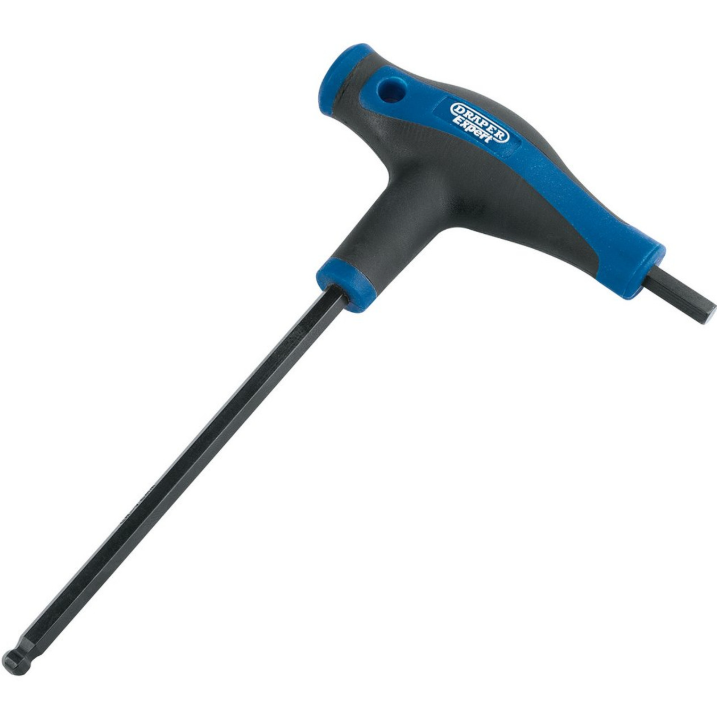 Draper Expert T Handle Hexagon Bell End Key 5MM 33910