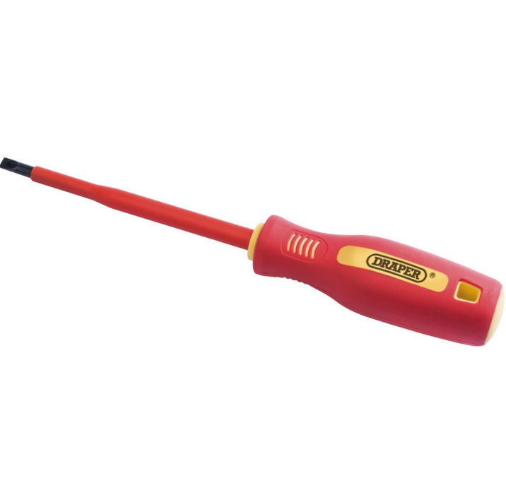Draper Insulated Plain Slot Screwdriver 5.5x125MM 46524
