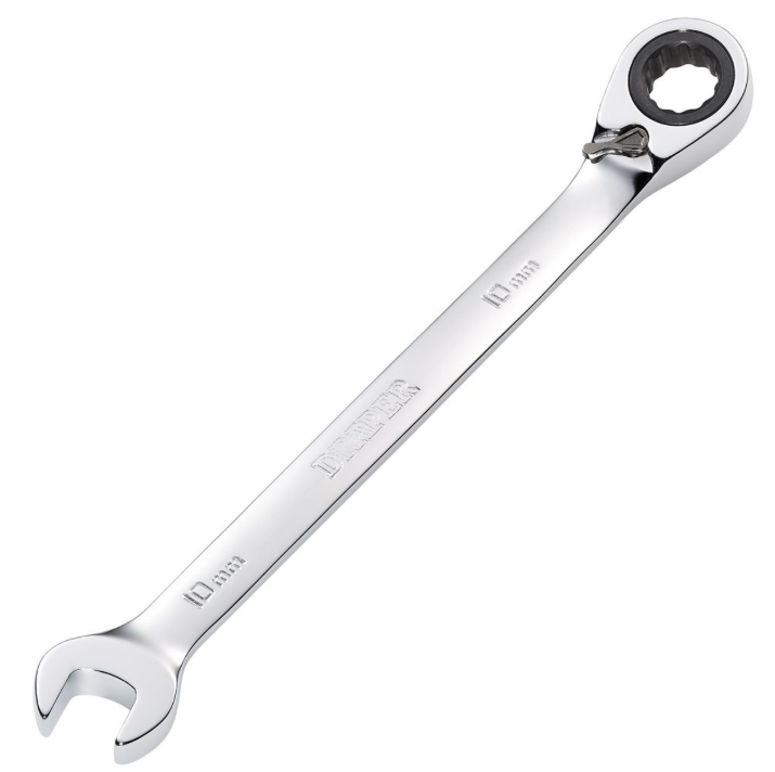 Draper HI-TORQ 10MM Metric Ratcheting Combination Spanner 51973