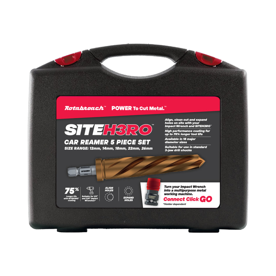 Rotabroach SITEH3RO 4 Piece Tap Kit Metric Large Sizes - SHRTP2