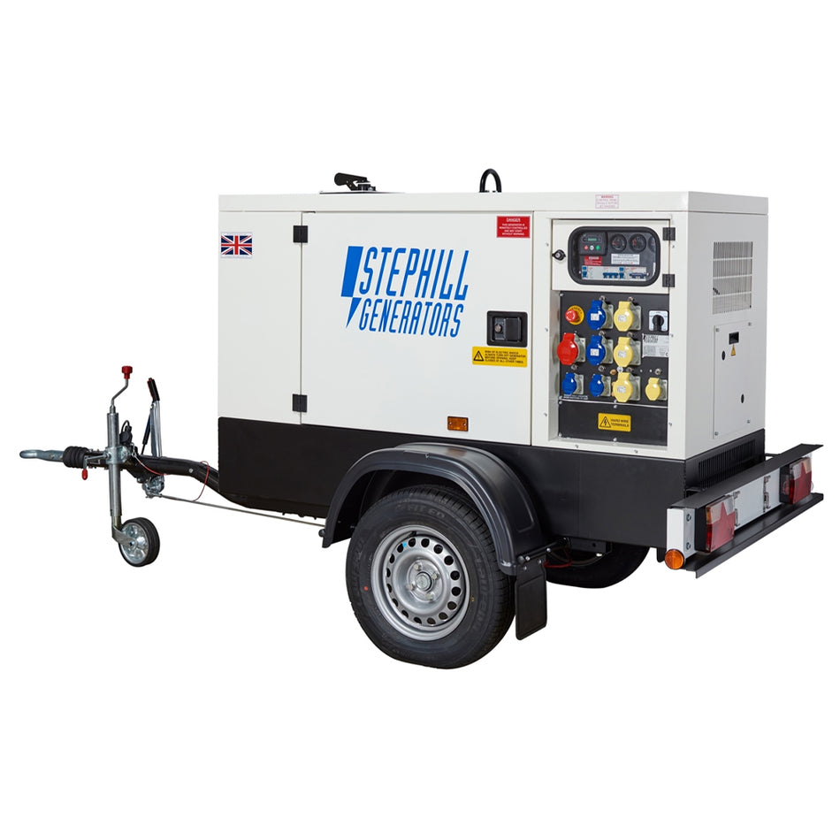 Stephill SSDY21M 21.1 kVA / 16.9 kW Yanmar 4TNV88-B Diesel Generator