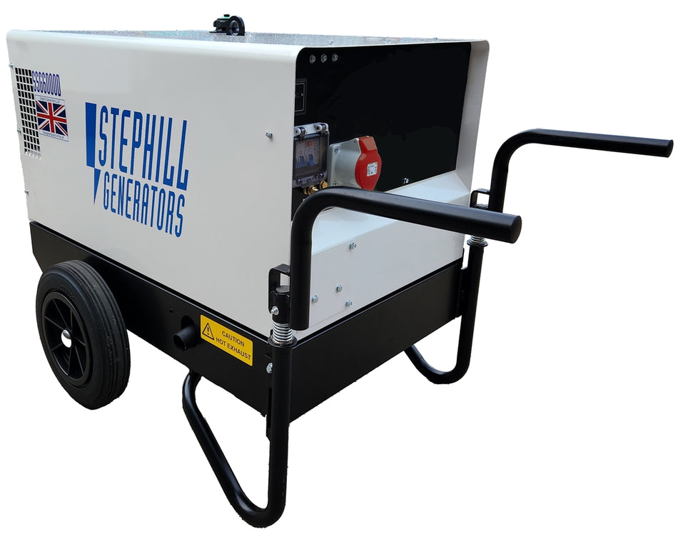 Stephill SSG6000D3PH 6.0 kVA / 4.8 kW Yanmar L100V ES 3-Phase Diesel Generator