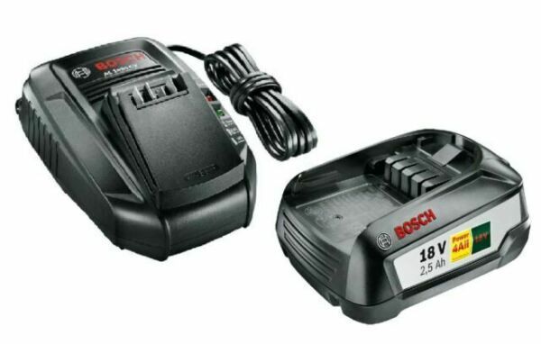 Bosch DIY 18V 2.5Ah Battery & AL 1830 CV Charger Power Kit 1600AL1253
