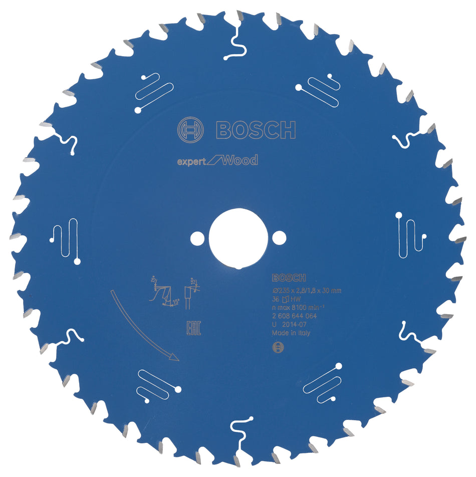 Bosch Circular saw blade Expert for Wood 235 x 30 x 2.8 mm. 36 2608644064