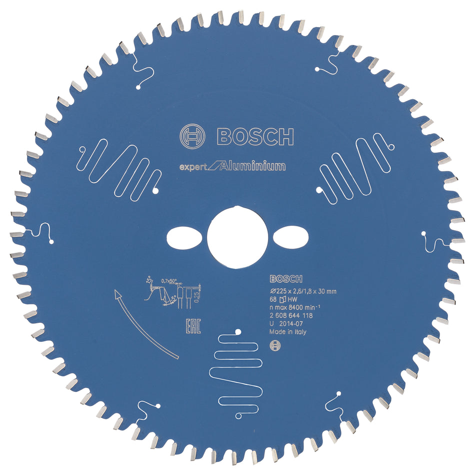 Bosch Circular saw blade Expert for Aluminium 225 x 30 x 2.6 mm. 68 2608644118