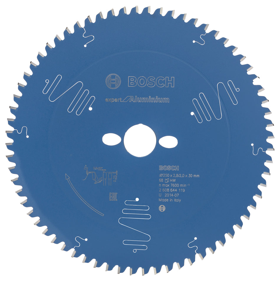 Bosch Circular saw blade Expert for Aluminium 250 x 30 x 2.8 mm. 68 2608644119
