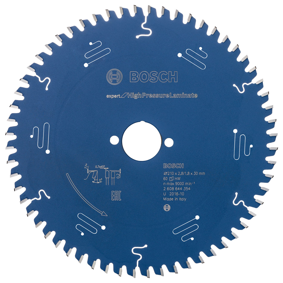 Bosch EX TR H 210x30 60 Circular Saw Blade 2608644354
