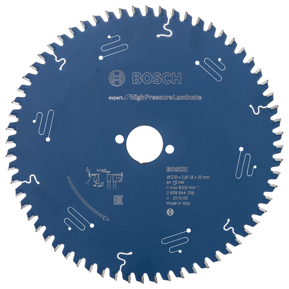 Bosch EX TR H 230x30 64 Circular Saw Blade 2608644356