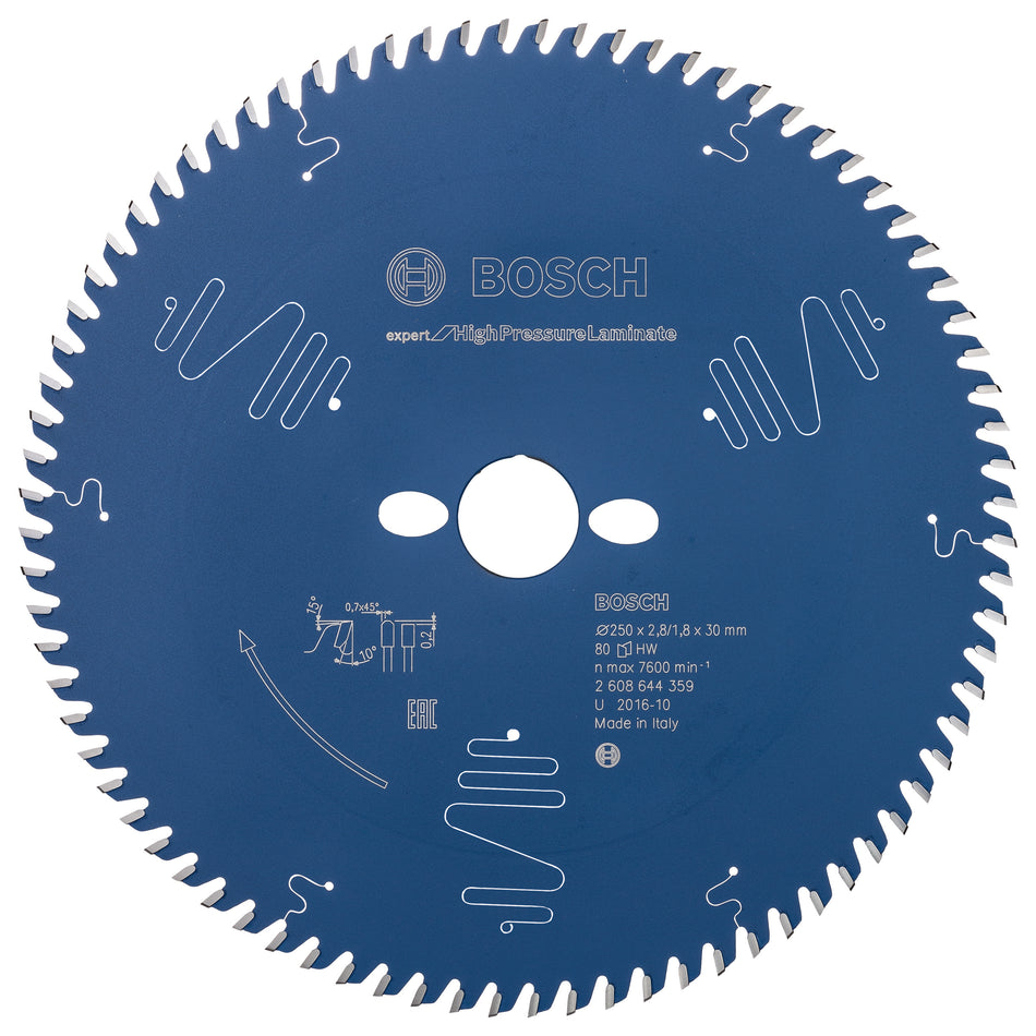 Bosch EX TR T 250x30 80 Circular Saw Blade 2608644359