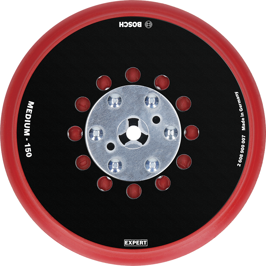 Bosch 2608601607 Schuurplateau - middelhard - 125mm voor GEX125-1AE / GEX125-150AVE Bosch 2608601607 Schuurplateau - middelhard - 125mm voor GEX125-1AE / GEX125-150AVE