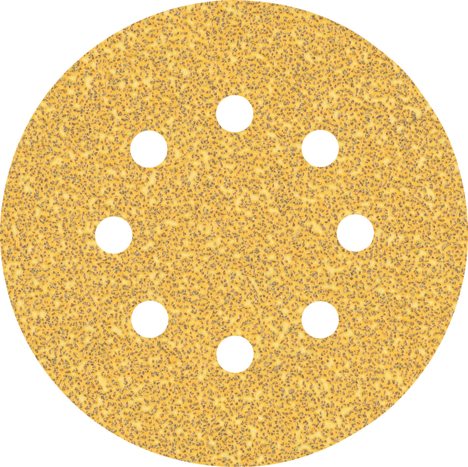 Bosch EXPERT C470 Sandpaper with 8 holes for Random Orbital Sanders 125 mm. G 40 5 pc 2608900803