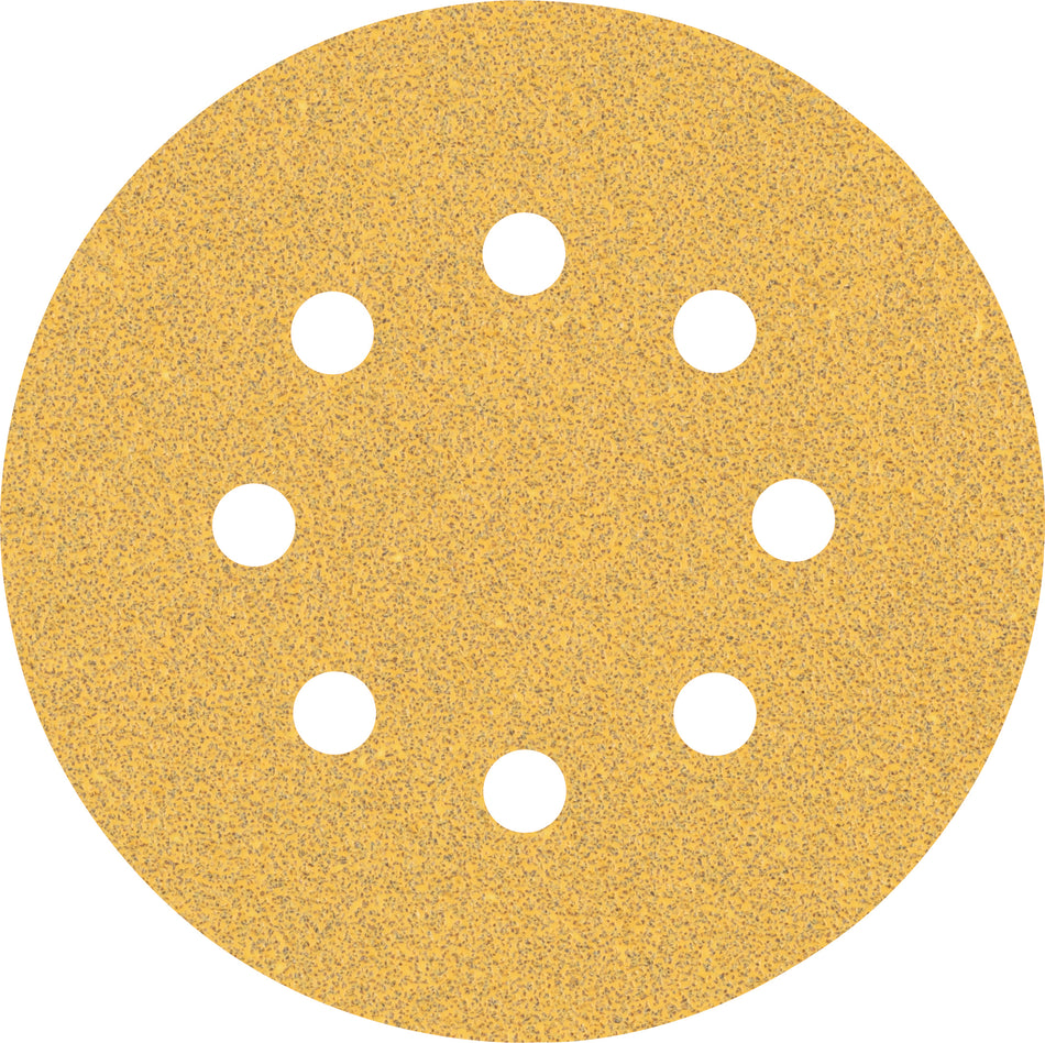 Bosch EXPERT C470 Sandpaper with 8 holes for Random Orbital Sanders 125 mm. G 60 5 pc 2608900804