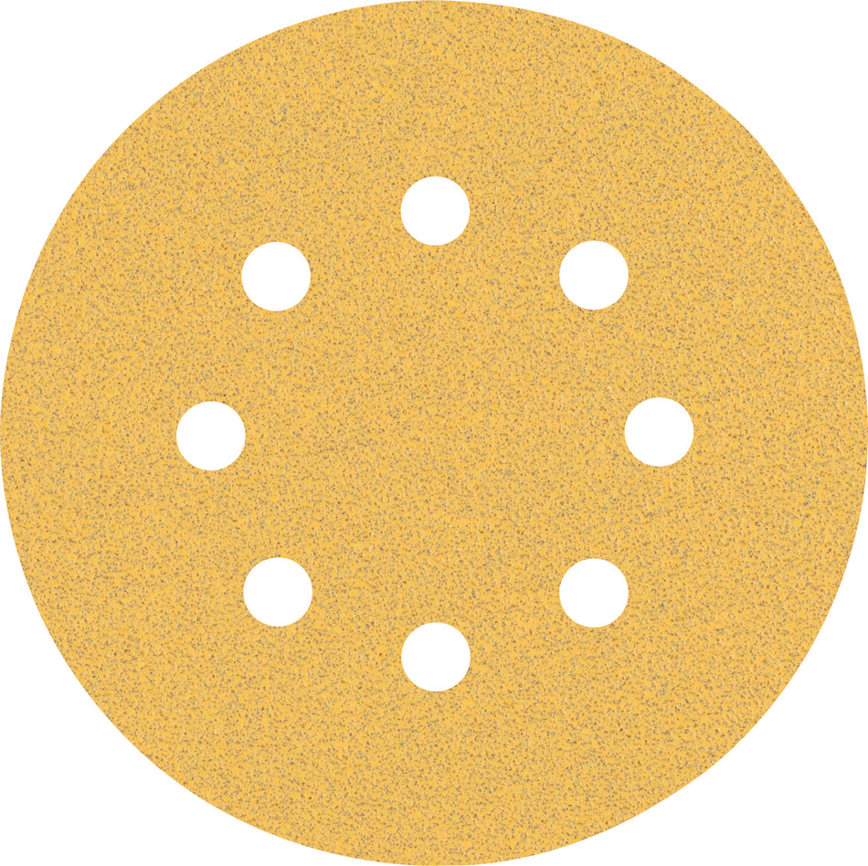 Bosch EXPERT C470 Sandpaper with 8 holes for Random Orbital Sanders 125 mm. G 80 5 pc 2608900805