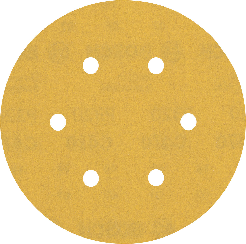 Bosch EXPERT C470 Sandpaper with 6 holes for Random Orbital Sanders 150 mm. G 320 5 pc 2608900820