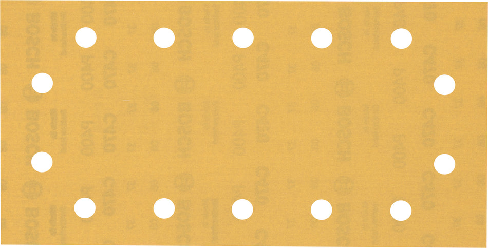 Bosch EXPERT C470 Sandpaper with 14 holes for Orbital Sanders 115 x 230 mm. G 400 10 pc 2608900866
