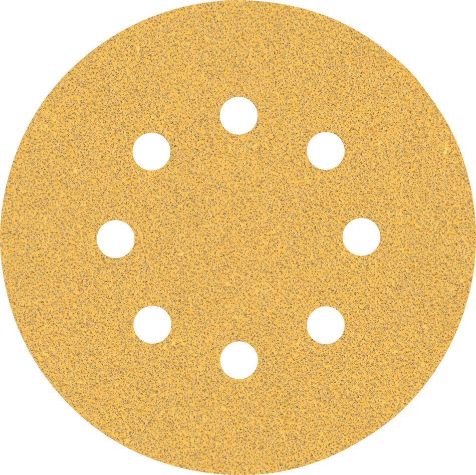 Bosch EXPERT C470 Sandpaper with 8 holes for Random Orbital Sanders 125 mm. G 60 50 pc 2608900909