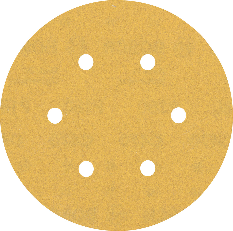 Bosch EXPERT C470 Sandpaper with 6 holes for Random Orbital Sanders 150 mm. G 180 50 pc 2608900922